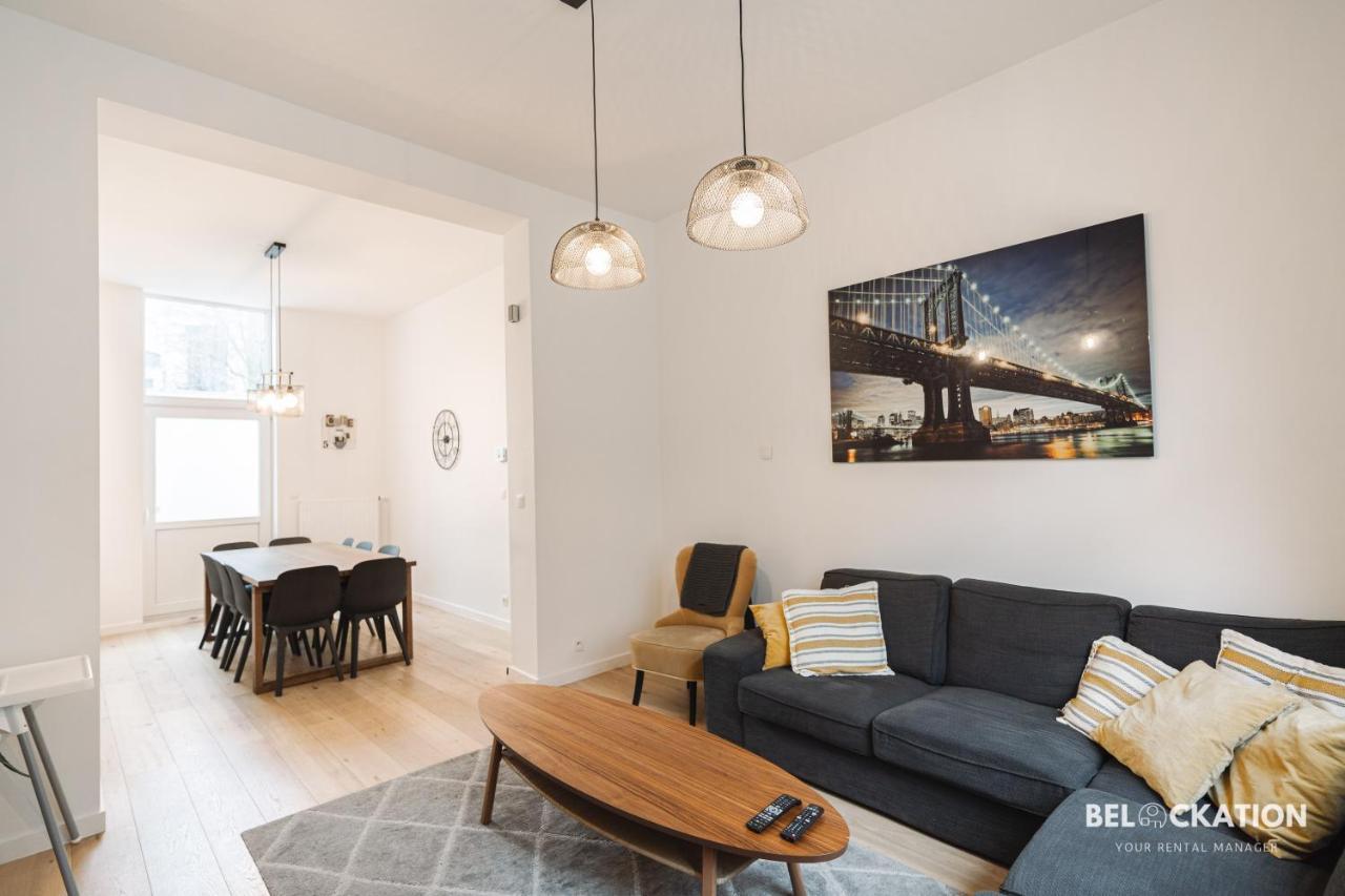 Maison Spacieuse De 6 Chambres Proche Gare Midi Брюксел Екстериор снимка